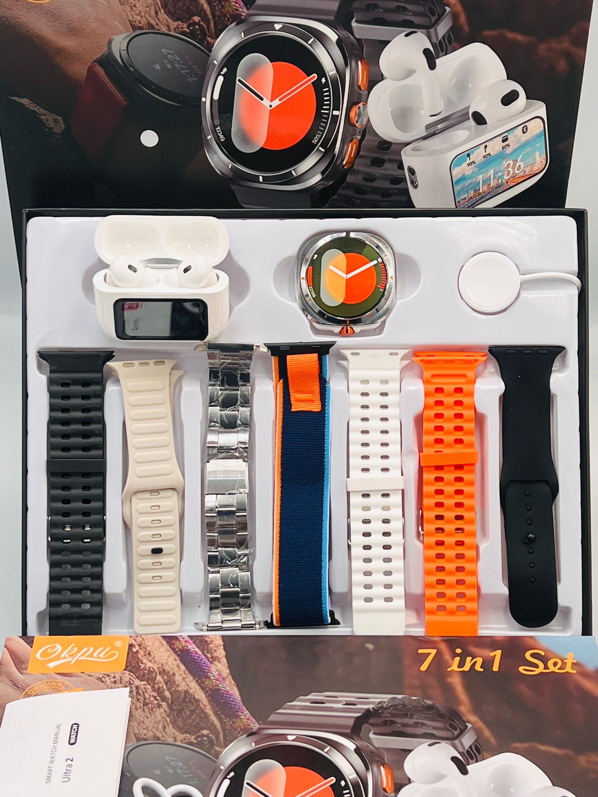 D7000 7in1  Smartwatch Set